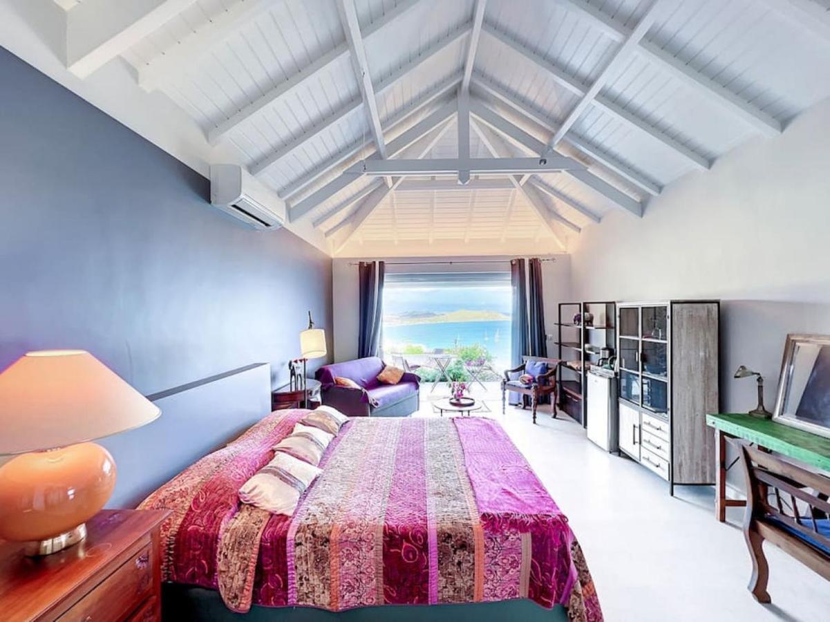 Blue Room In A Shared Villa Diamant With Communal Pool And Sea View غراند كيس المظهر الخارجي الصورة